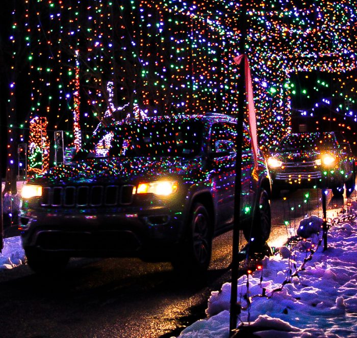 Skylands Stadium Christmas Light Show & Village drive-through