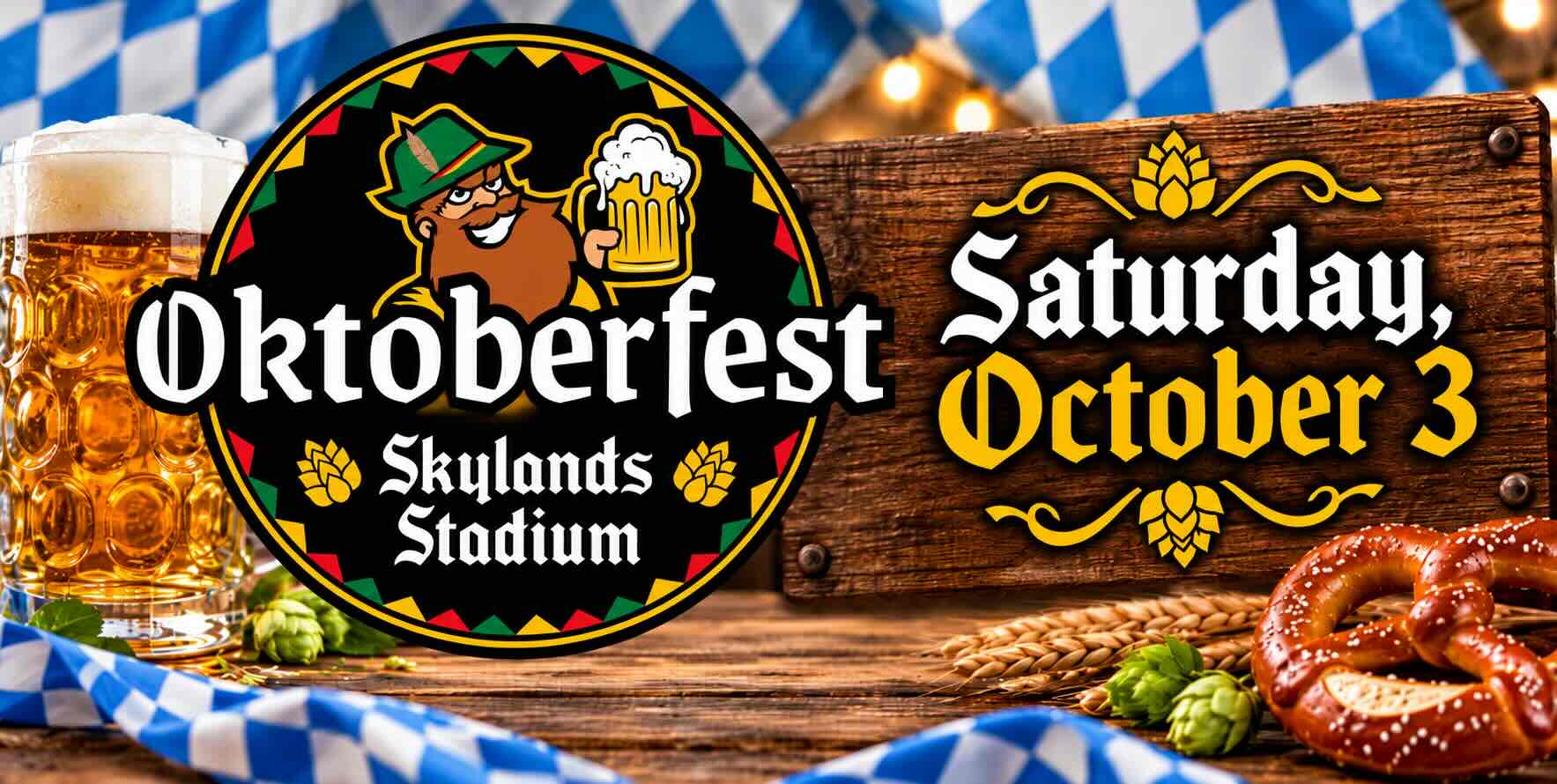 Website Events Row - Oktoberfest October 3, 2026 Oktoberfest at Skylands Stadium, Saturday, October 3, 2026